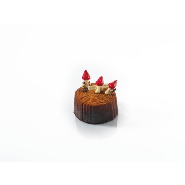 Individual entremets moulds 'Souche'