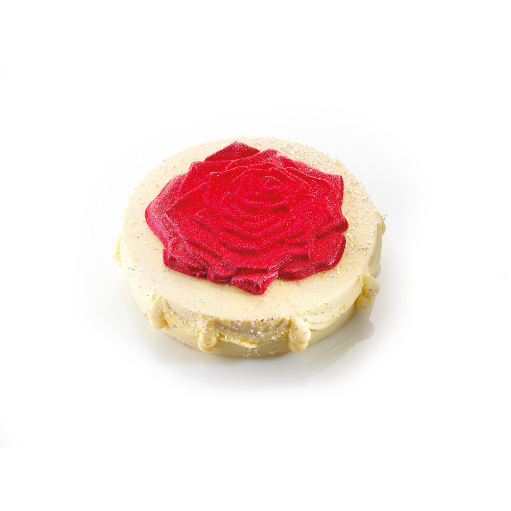 Moules pour dessus d'entremets 'Rose'