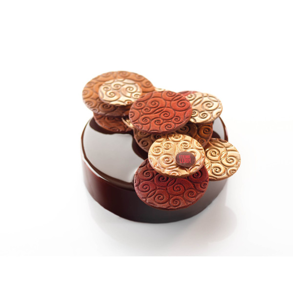 Moules pour entremets 'Rond plat' diamètre 14 cm