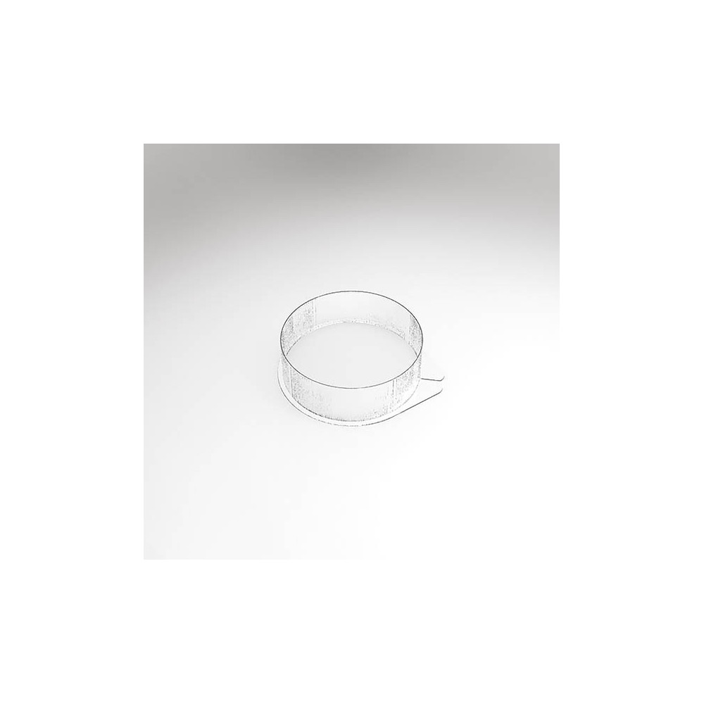 Moules pour entremets 'Rond plat' diamètre 14 cm