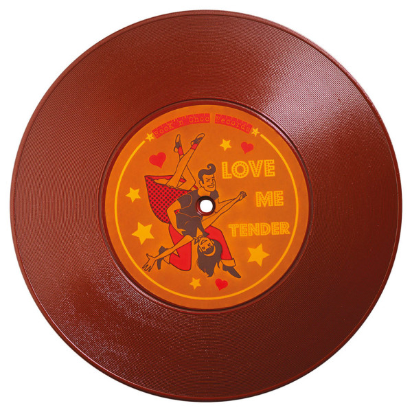 Feuilles imprimées 'Love songs' pour vinyle