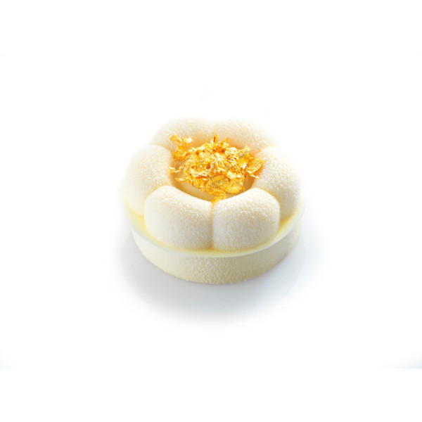 Moules pour entremets individuels 'Petite tarte fleur'