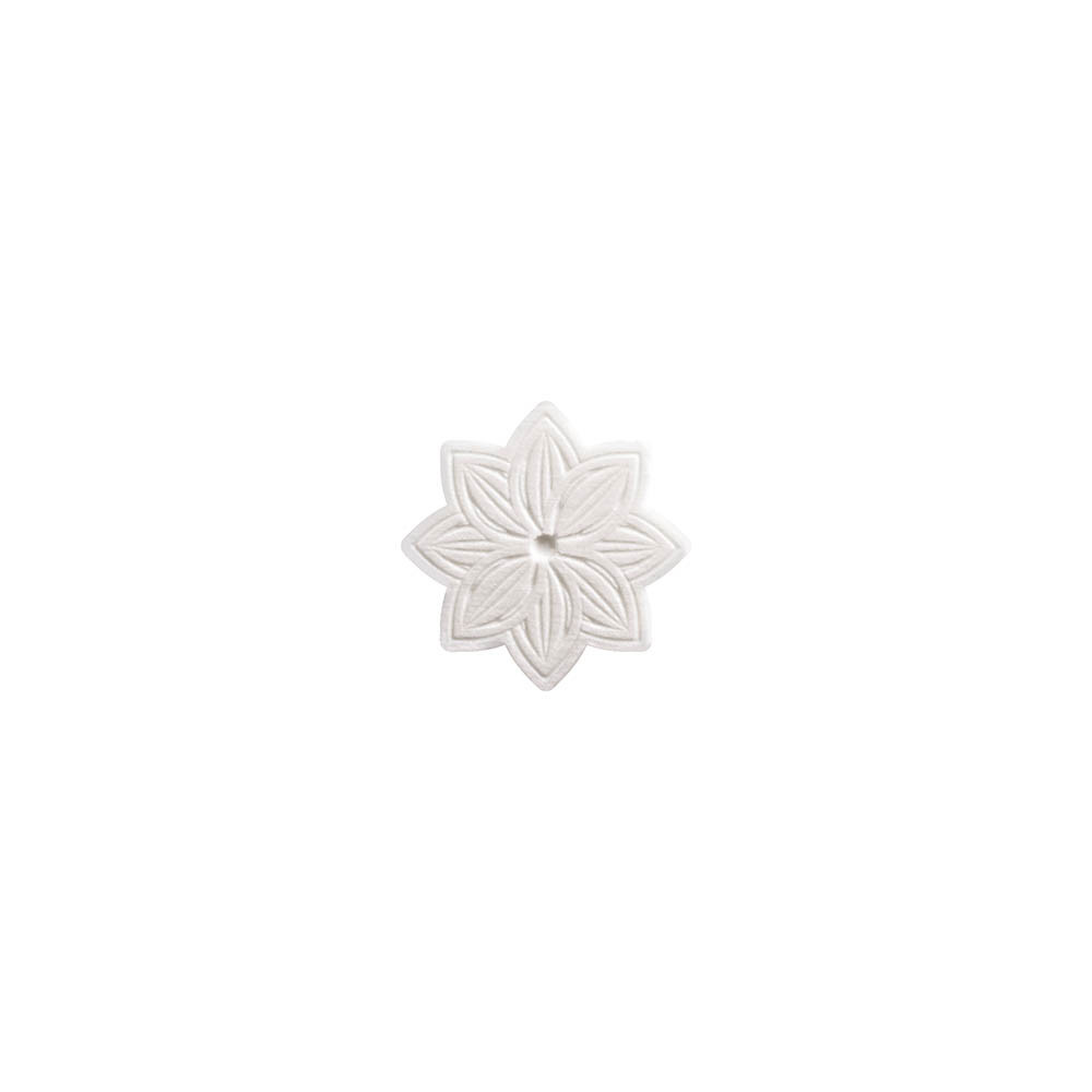 Meringués' decorations Embossed 'Grandes Fleurs'