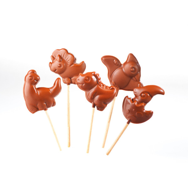 Blisters pour sucettes 'Les dinos'