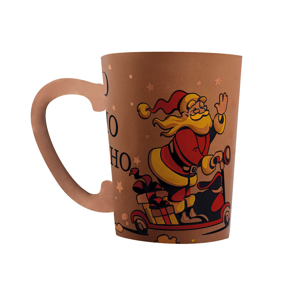 Feuilles imprimées 'À trottinette' pour mugs