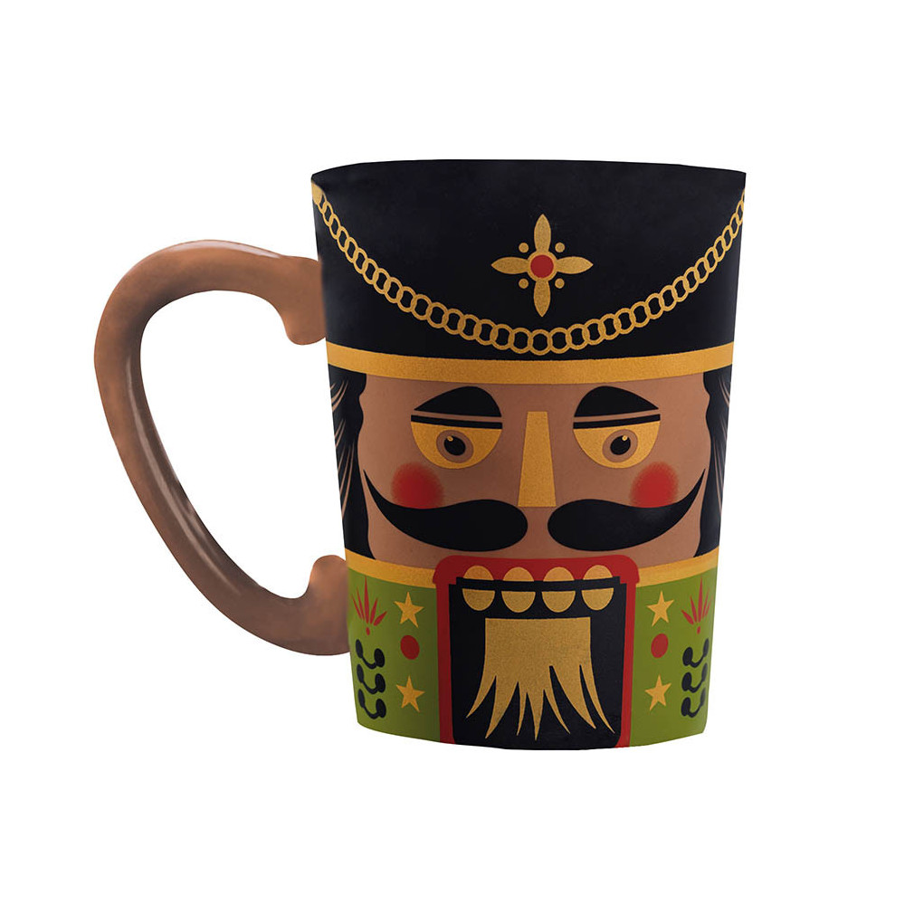 Feuilles imprimées 'Casse Noisette' pour mugs