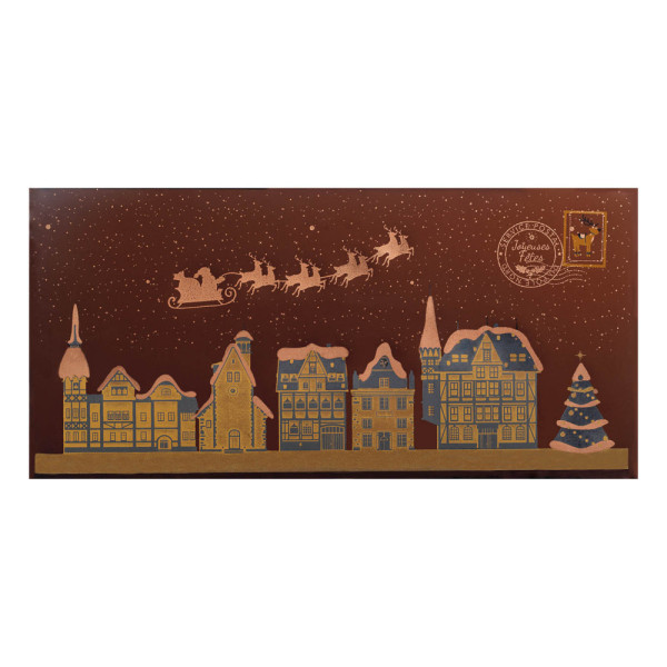 Transfer sheets 'Le village' for cards and bags