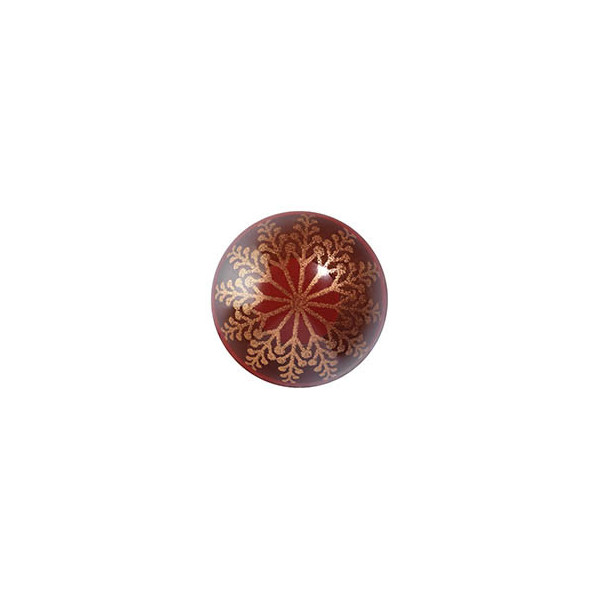 Balls dark chocolate 'Eclat d'hiver'
