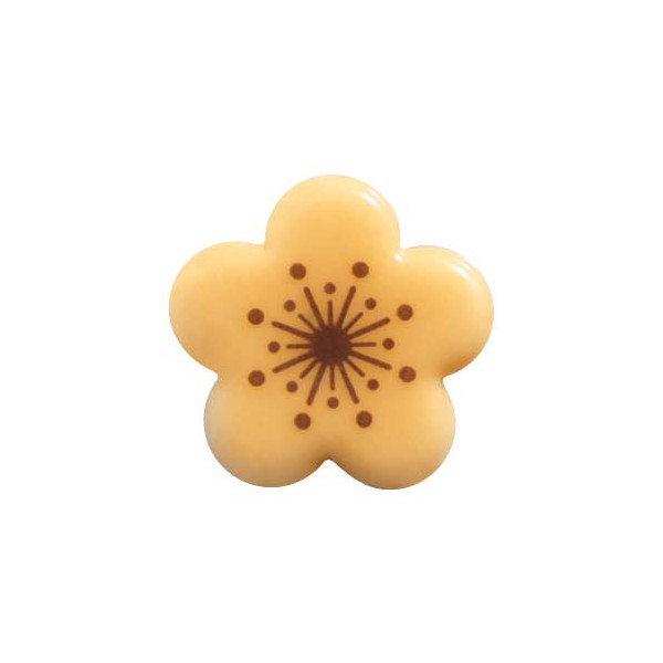 Petites fleurettes en pâte à glacer 'Doré'