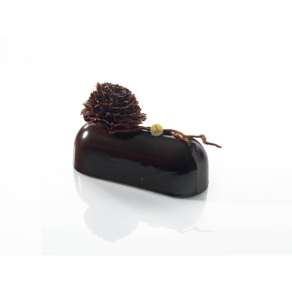 Yule log moulds 'Arrondie'