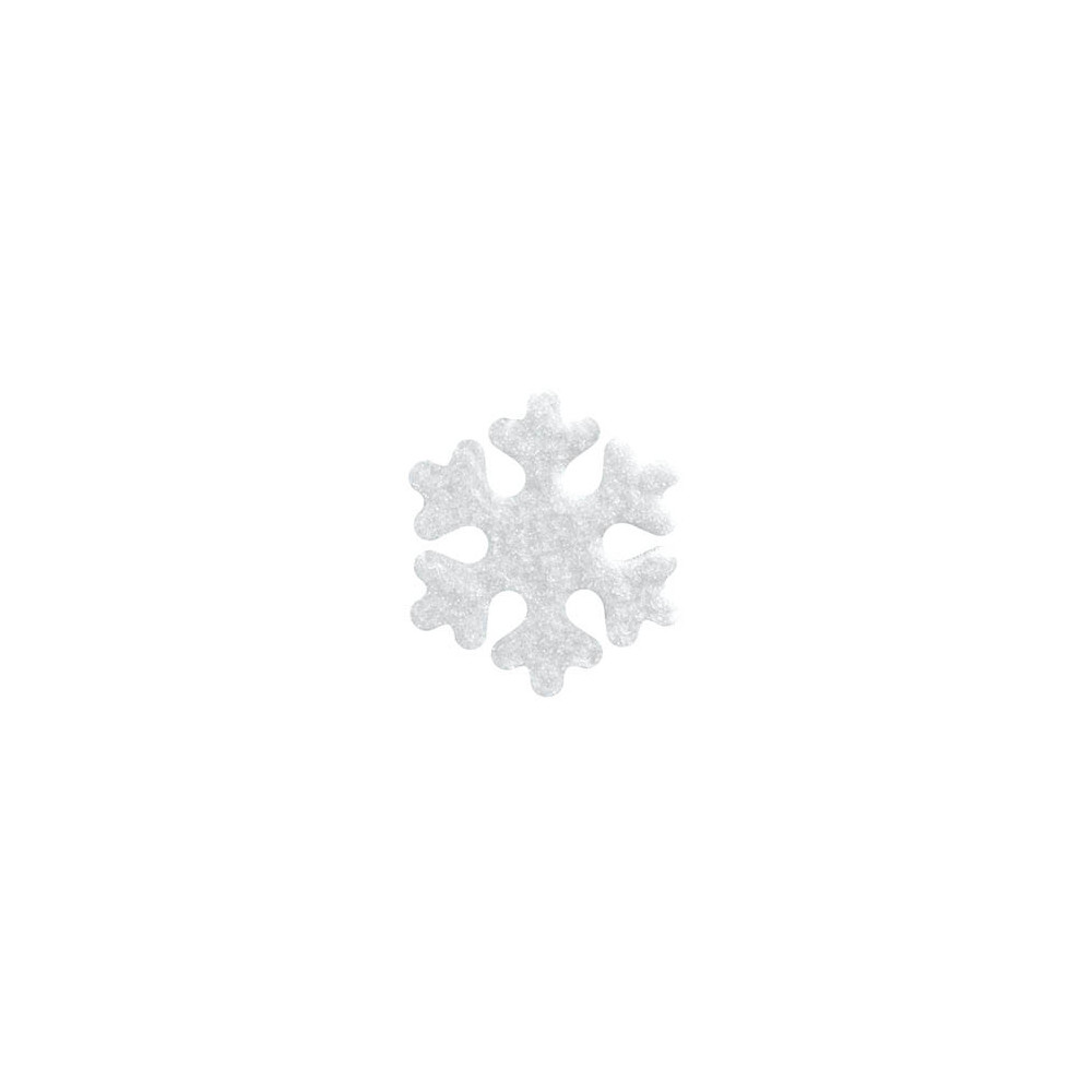 Meringués decorations crystallized 'Flocon'