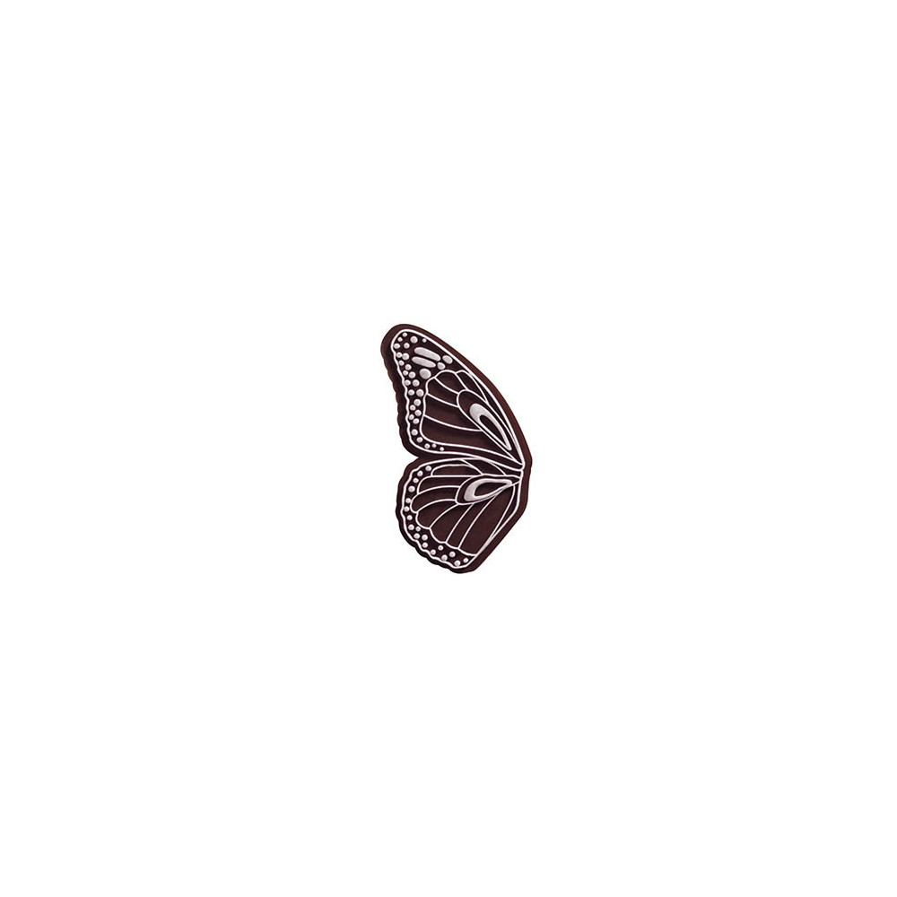 Butterflies wings Dark chocolate Embossed