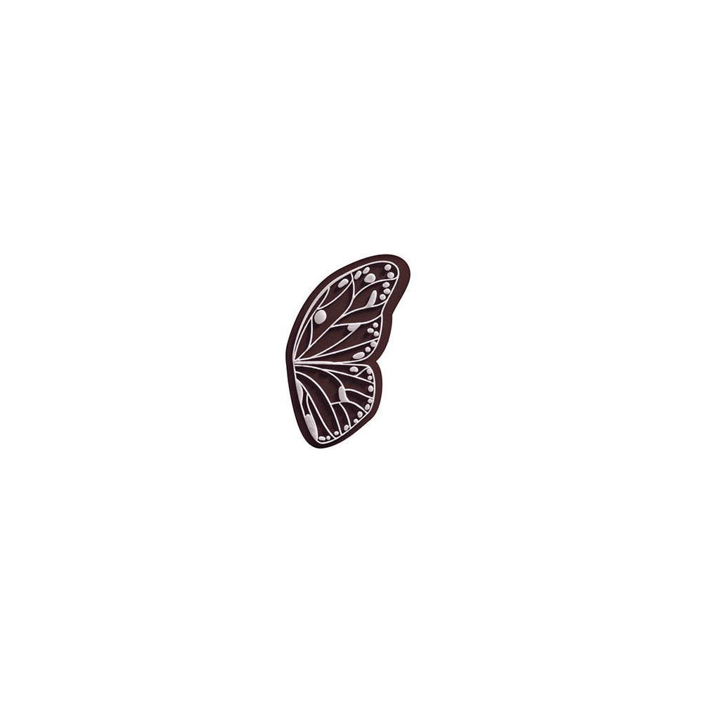 Butterflies wings Dark chocolate Embossed