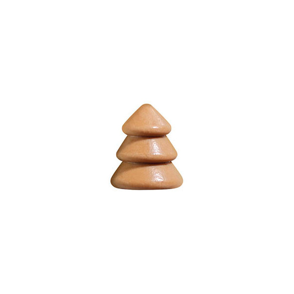Sapins en chocolat blanc caramélisé