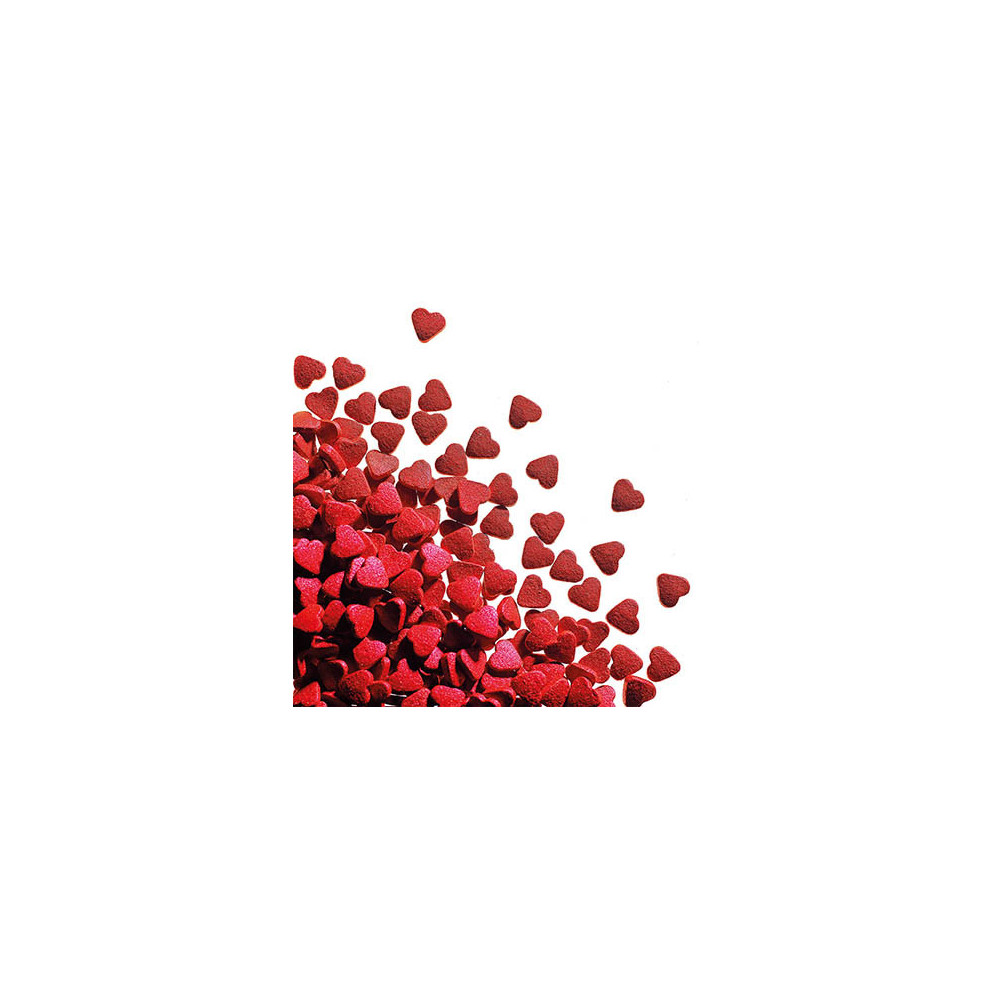 Sugar shiny hearts ruby