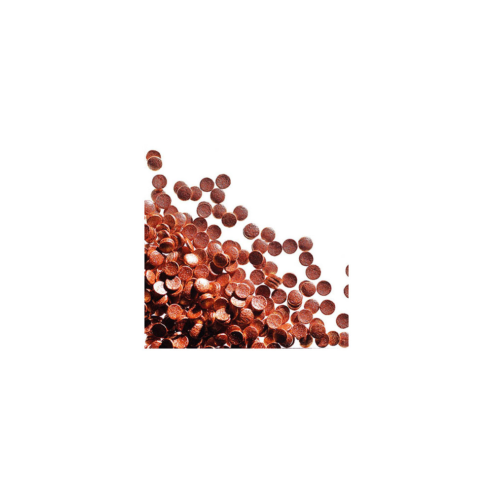 Sugar mini-confetti shiny bronze