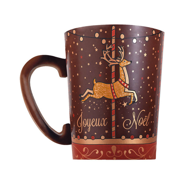 Feuilles imprimées 'Carrousel' pour mugs
