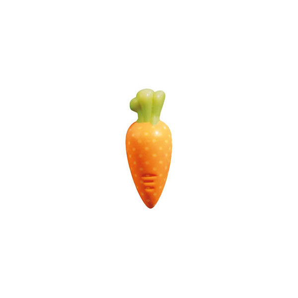 Carottes en chocolat blanc