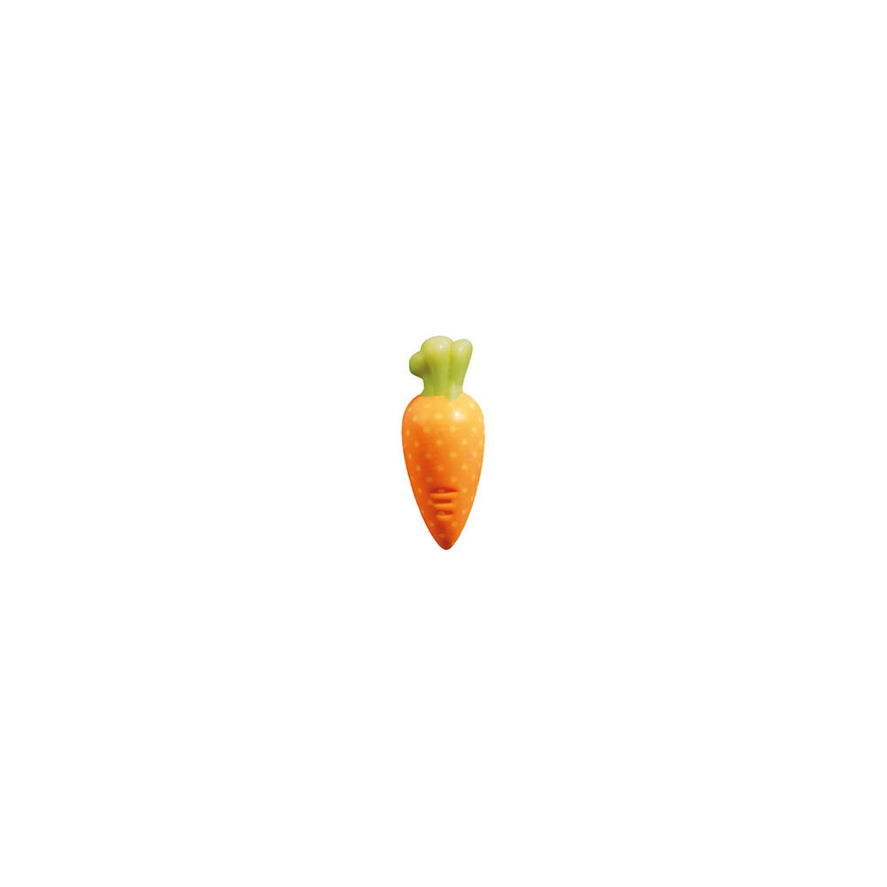 Carottes en chocolat blanc