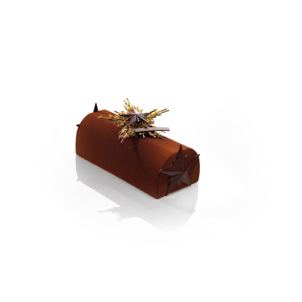 Yule log moulds 'Dessus plat'