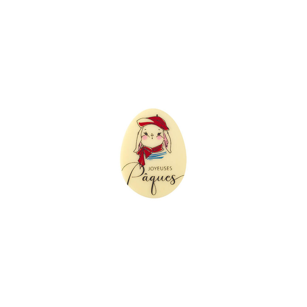 Oeufs en chocolat blanc 'French Pâques'