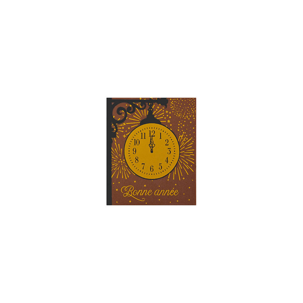 Rectangles en chocolat au lait 'Horloge'