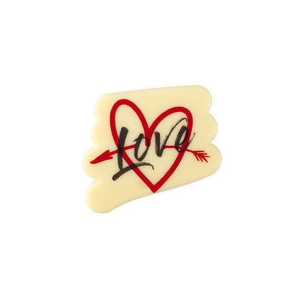 Decorations White chocolate 'Graffiti'