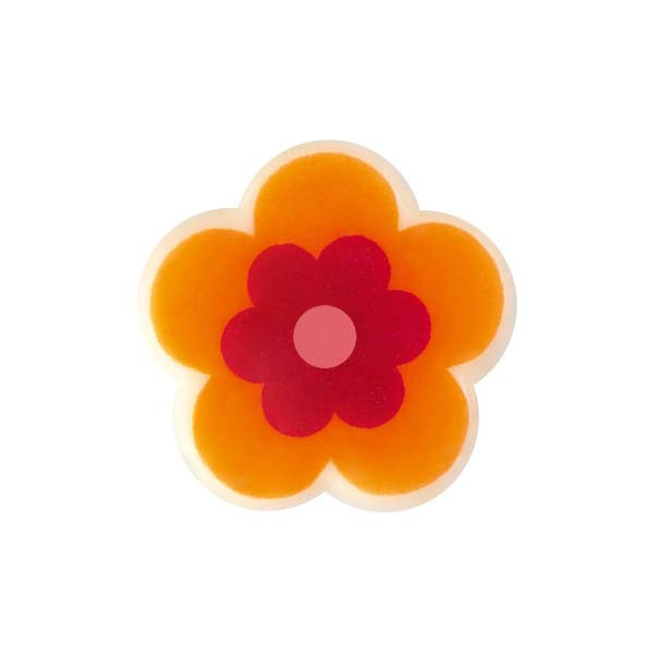 Fleurs en chocolat blanc 'Flower Power'