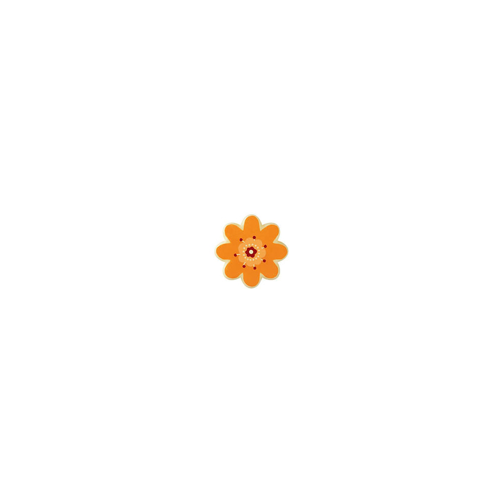 Fleurettes en chocolat blanc 'Hippy'