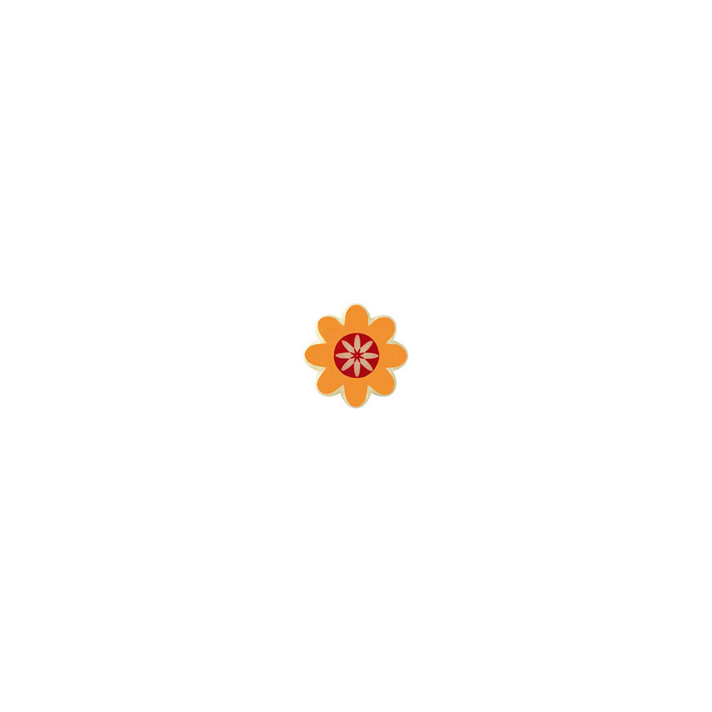 Fleurettes en chocolat blanc 'Hippy'