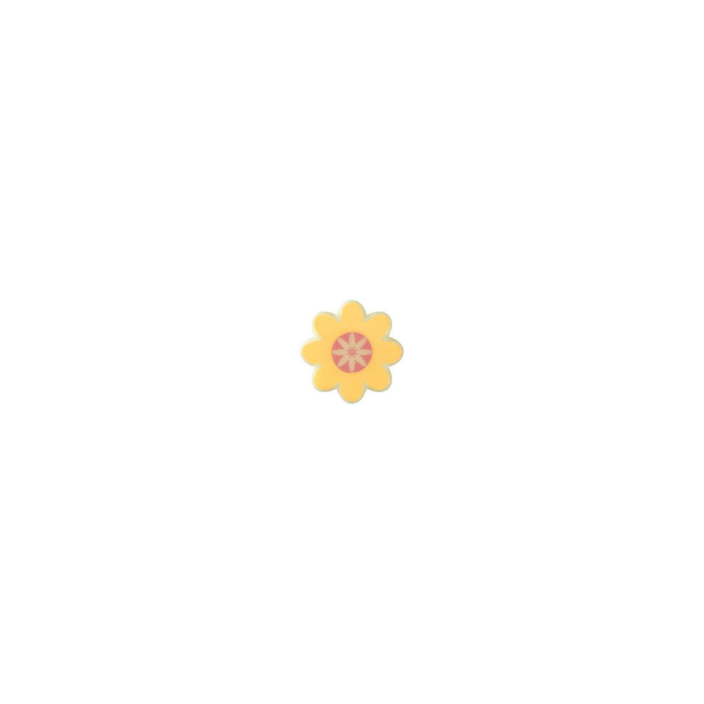 Fleurettes en chocolat blanc 'Hippy'