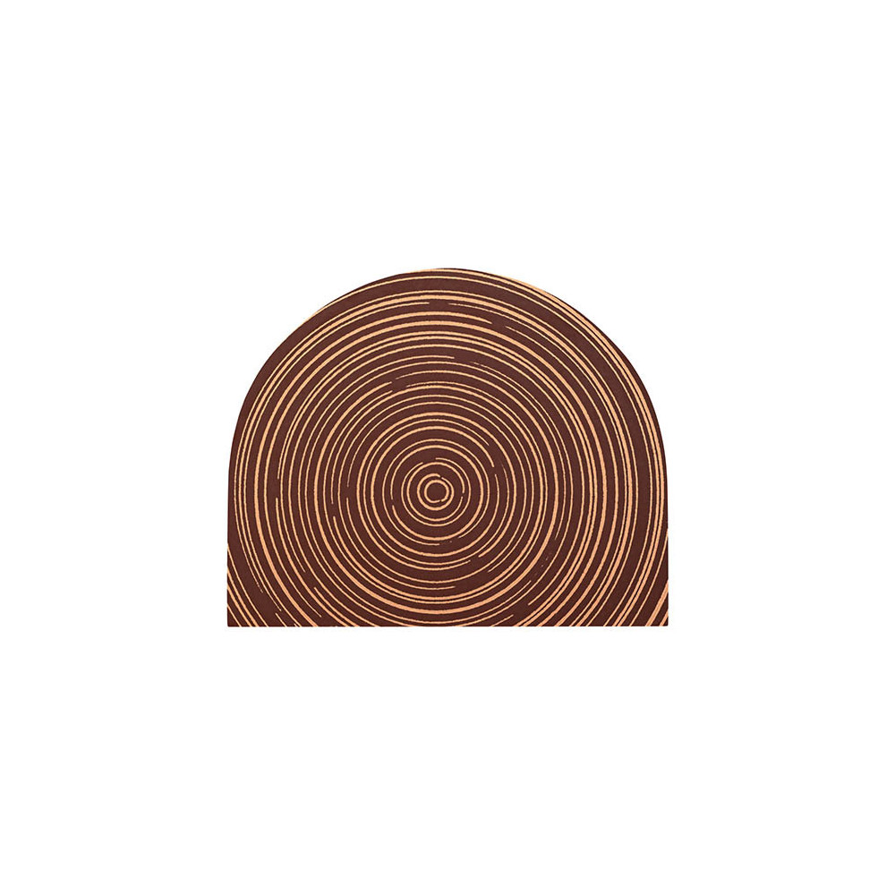 Embouts de bûche en chocolat noir 'Stère'
