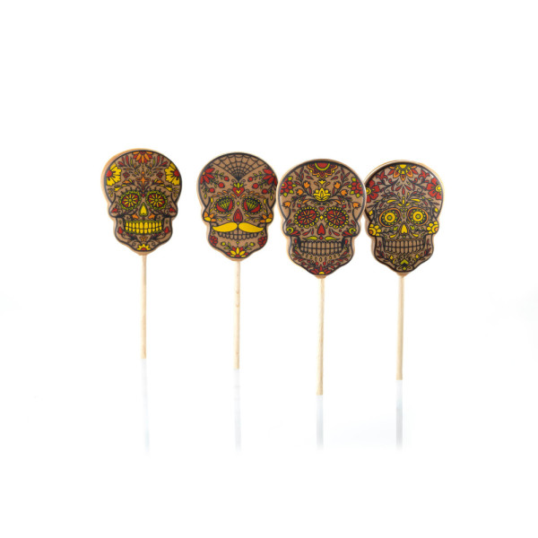 Blisters pour sucettes 'Calavera'