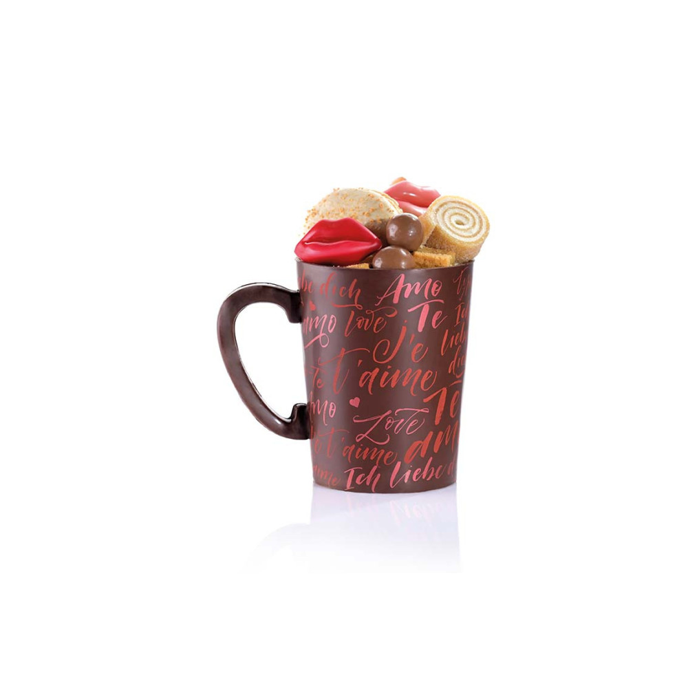 Transfer sheets 'Je t'aime' for mugs