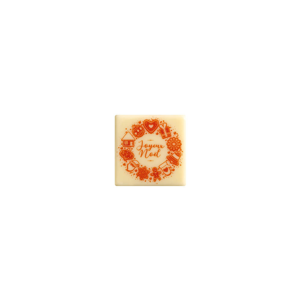 Squares White chocolate 'Pain d'épices'