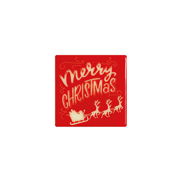 Carrés en pâte à glacer 'Christmas'
