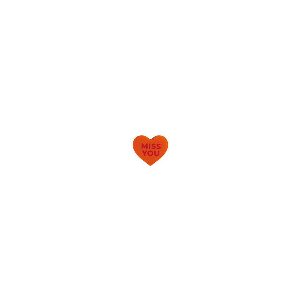 Hearts White chocolate 'Mots d'amour'