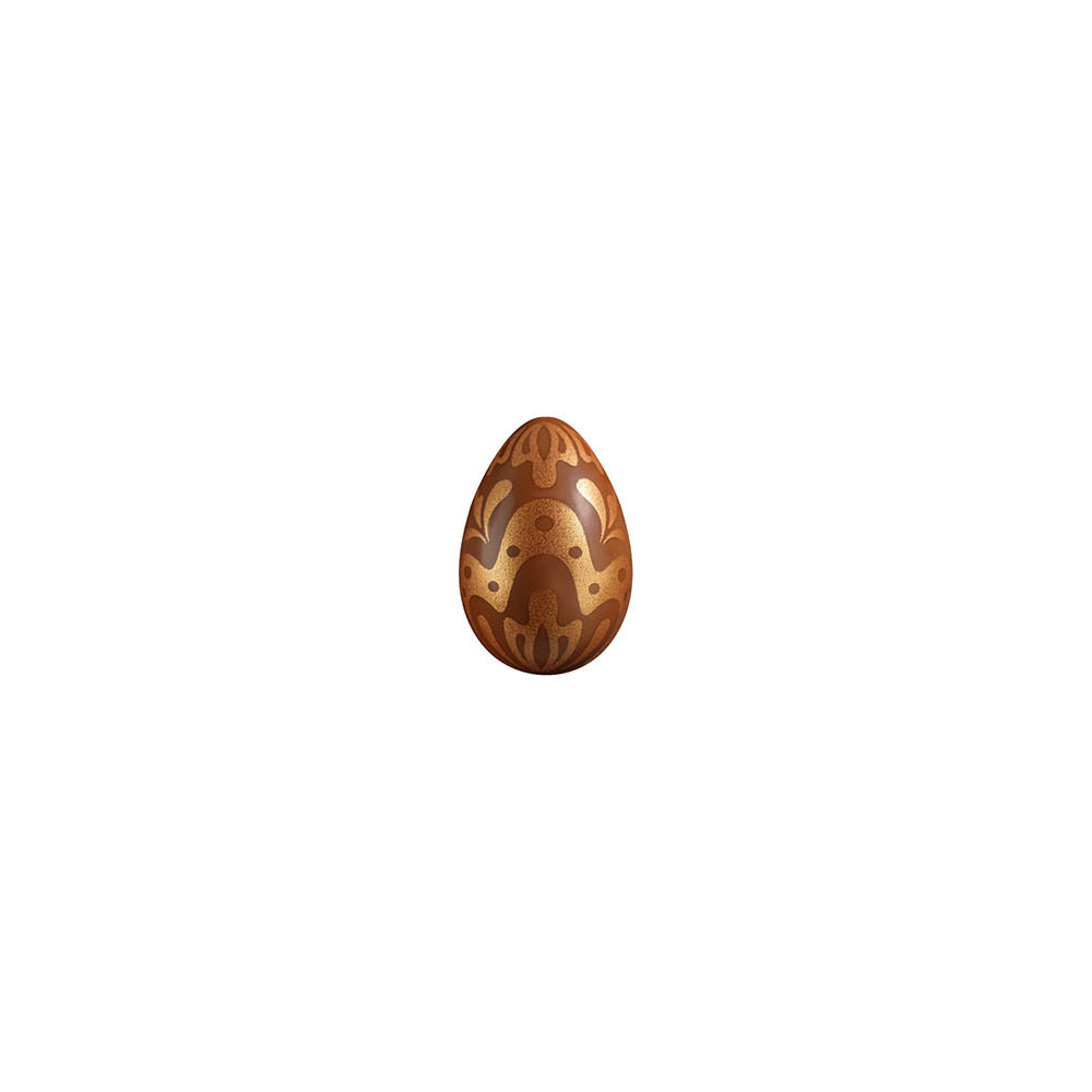 Œufs en chocolat au lait 'Paisley'