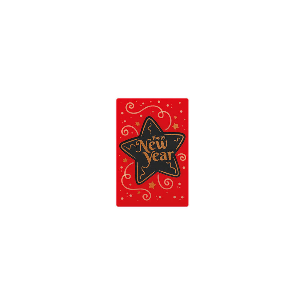 Rectangles White chocolate 'Shiny New Year'