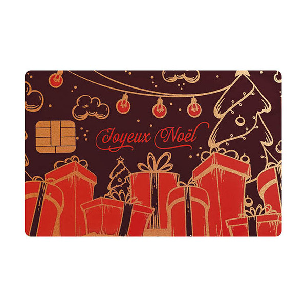 Credit cards Dark chocolate 'Les cadeaux'