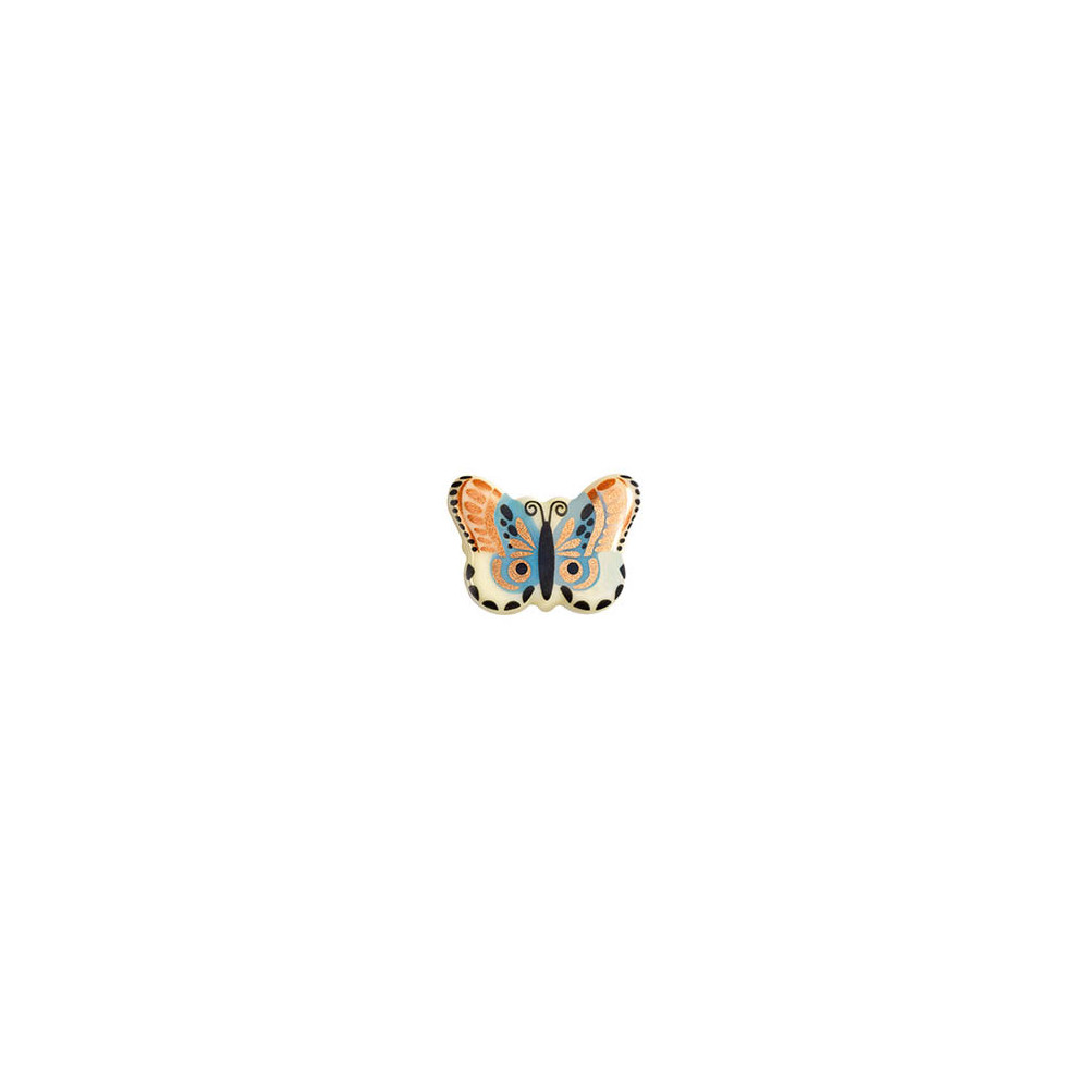 Papillons en chocolat blanc 'Rainbow'