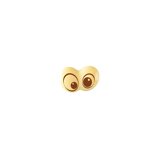 Yeux en chocolat blanc 'Cartoon'