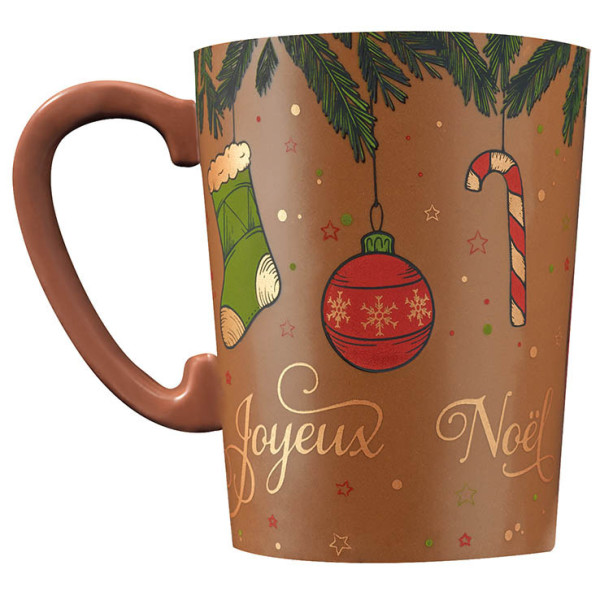 Transfer sheets 'Mon beau sapin' for mugs