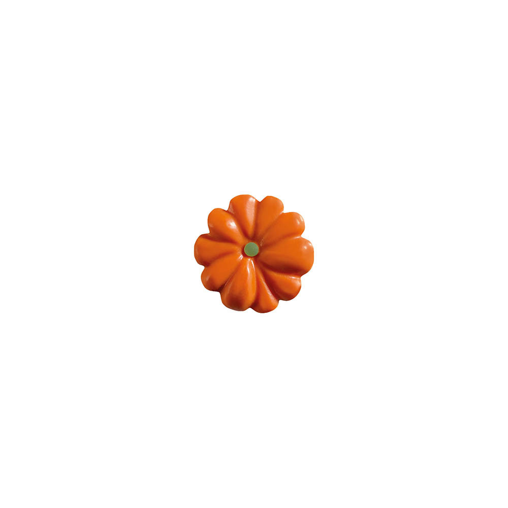 Chapeaux de citrouilles en chocolat coloré orange 'Cucurbitacée'