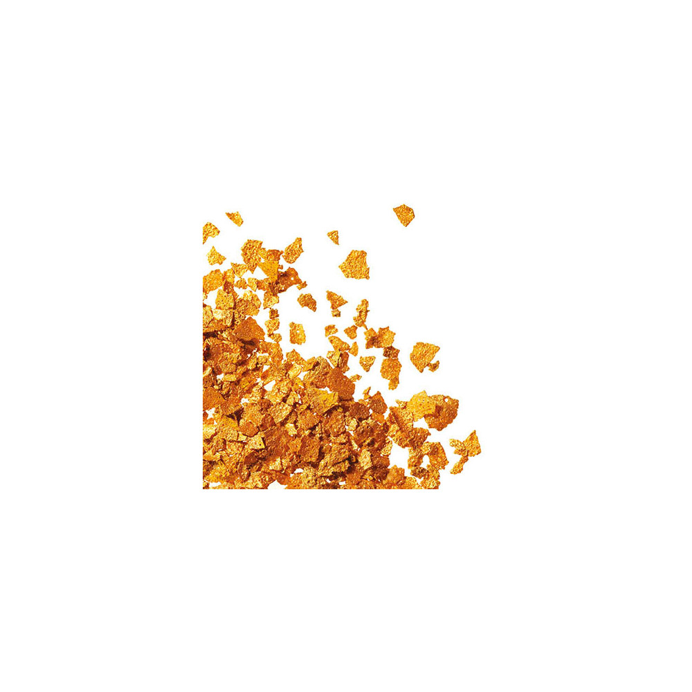 Golden crispy spangles