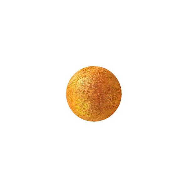 Balls White chocolate crystallised Gold