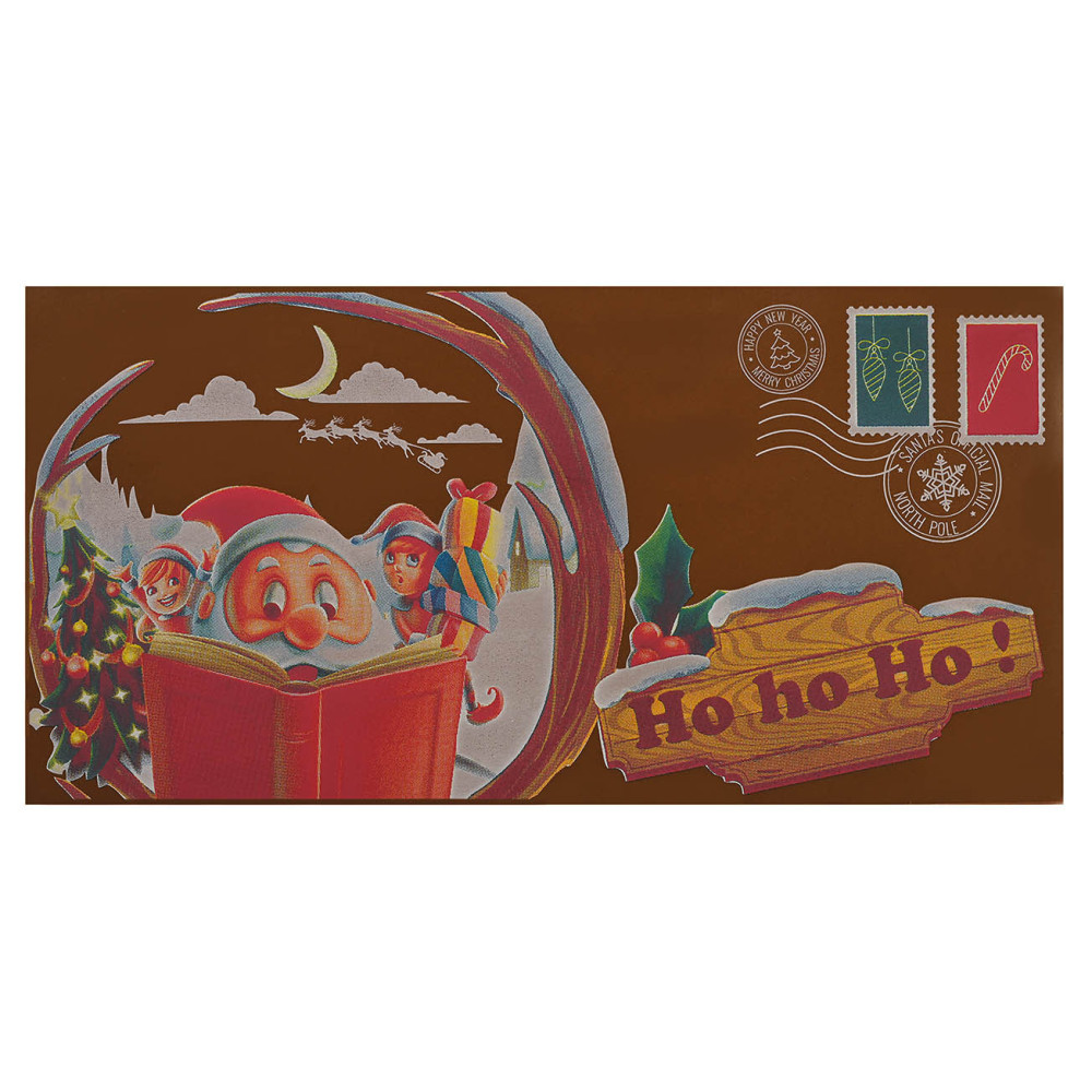Transfer sheets "Ho Ho Ho" for cards and bags