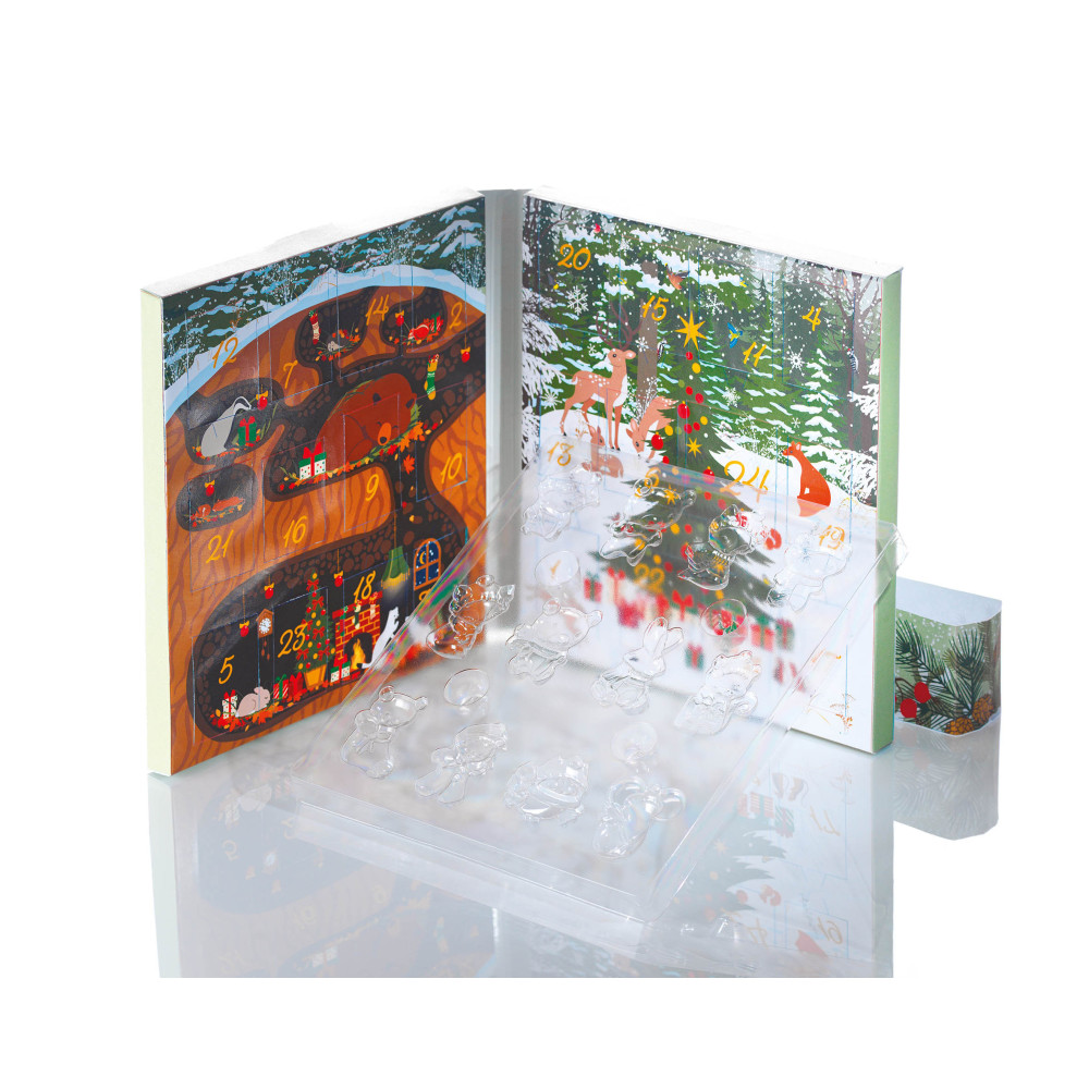 Advent calendars "Noël enchanté" to fill