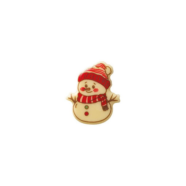 Decorations White chocolate "Trio de Noël"