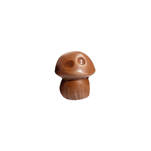 Cèpes 3D en chocolat au lait